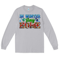 Moon Dust in winter stay home with gloves Long Sleeve Tee - AdoDesignShop