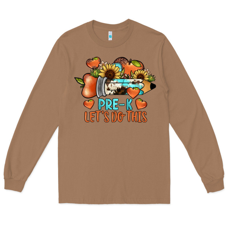 Pre K Let's Do This Long Sleeve Tee by JahusDesignShop | Teevron