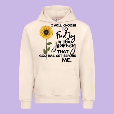 I Will Choose To Find Joy In The Journey That God Urban Hoodie Designed By Bettercallsaul