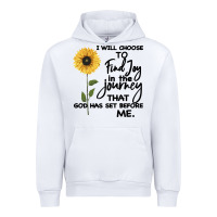 White I Will Choose To Find Joy In The Journey That God Urban Hoodie - Bettercallsaul