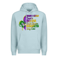 Blue Mist mardi gras parades beads french quarter beignets k Premium Hoodie - LillyAllenDesigns