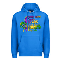 True Royal mardi gras parades beads french quarter beignets k Premium Hoodie - LillyAllenDesigns