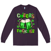 Plum cheers fuckers Long Sleeve Tee - Artiststas