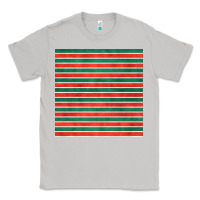 Moon Dust christmas stripes seamless pattern Classic Tee - BundleAndBundleShop