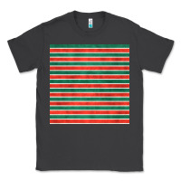 Smoke christmas stripes seamless pattern Classic Tee - BundleAndBundleShop