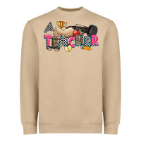 Mushroom race teacher Heavyweight Sweatshirt - Zillion Design Studio