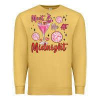 Antique Gold meet me at midnight Premium Sweatshirt - MaliasSmallBusiness