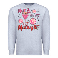Heather Grey meet me at midnight Premium Sweatshirt - MaliasSmallBusiness