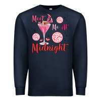 Navy meet me at midnight Premium Sweatshirt - MaliasSmallBusiness