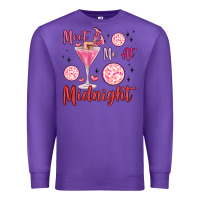 Purple meet me at midnight Premium Sweatshirt - MaliasSmallBusiness