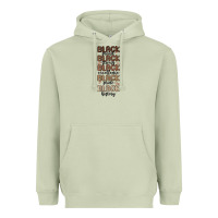 Matcha black history melanin malia Heavyweight Hoodie - MaliasSmallBusiness