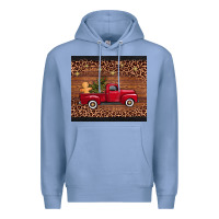 Colony Blue Christmas truck Premium Hoodie - AdoDesignShop