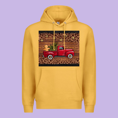 Christmas Truck Premium Hoodie Designed By Adodesignshop