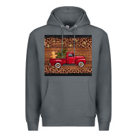 Rock Christmas truck Premium Hoodie - AdoDesignShop
