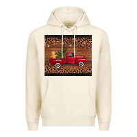 Tofu Christmas truck Premium Hoodie - AdoDesignShop