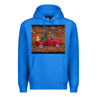 True Royal Christmas truck Premium Hoodie - AdoDesignShop