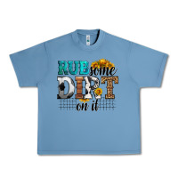 Pebble Blue rub some dirt on it soccer Urban Heavy Tee - HRA Design Shop