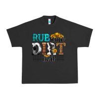 Pigment Black rub some dirt on it soccer Urban Heavy Tee - HRA Design Shop