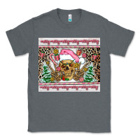 Charcoal Heather pink skeleton  christmas Classic Tee - AdoDesignShop
