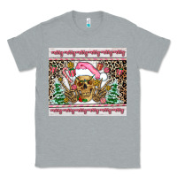 Heather Grey pink skeleton  christmas Classic Tee - AdoDesignShop
