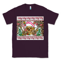 Plum pink skeleton  christmas Classic Tee - AdoDesignShop