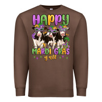 Chestnut happy mardi gras y'all Premium Sweatshirt - MaliasSmallBusiness