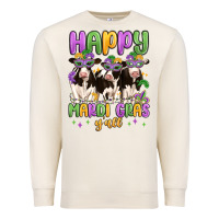 Sandshell happy mardi gras y'all Premium Sweatshirt - MaliasSmallBusiness