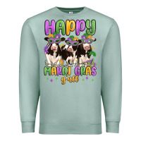 Seafoam happy mardi gras y'all Premium Sweatshirt - MaliasSmallBusiness