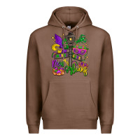 Chestnut new orleans mardi gras Premium Hoodie - LillyAllenDesigns