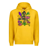 Lemon new orleans mardi gras Premium Hoodie - LillyAllenDesigns