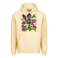 Pina Colada new orleans mardi gras Premium Hoodie - LillyAllenDesigns