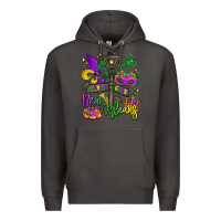 Smoke new orleans mardi gras Premium Hoodie - LillyAllenDesigns
