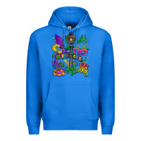 True Royal new orleans mardi gras Premium Hoodie - LillyAllenDesigns
