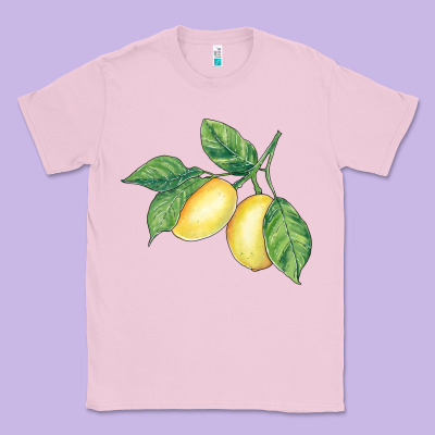 Lemons Classic Tee Designed By Bundleandbundleshop