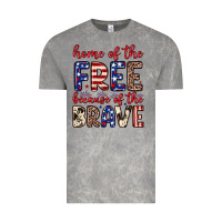 Home Of The Free Because Of The Brave Vintage Tee | Teevron