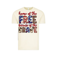 Vintage Arctic Home of the free because of the brave Vintage Tee - Neo Western