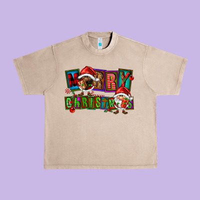 Merry Christmas Gnomies Urban Heavy Tee Designed By Fadigitalartstudio