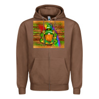 Chestnut st patricks gnomes rainbow Zipper Hoodie - Artiststas