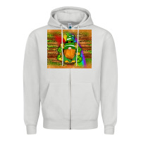 Dove Grey st patricks gnomes rainbow Zipper Hoodie - Artiststas