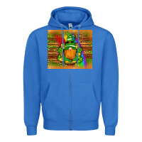 True Royal st patricks gnomes rainbow Zipper Hoodie - Artiststas