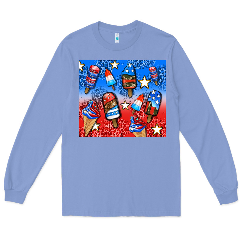 American Popsicle And Stars Long Sleeve Tee by AdoDesignShop | Teevron