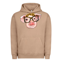 Pigment Burro sunflowers with pig Urban Hoodie - RanaPortraitStore