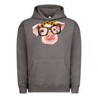 Pigment Tornado sunflowers with pig Urban Hoodie - RanaPortraitStore