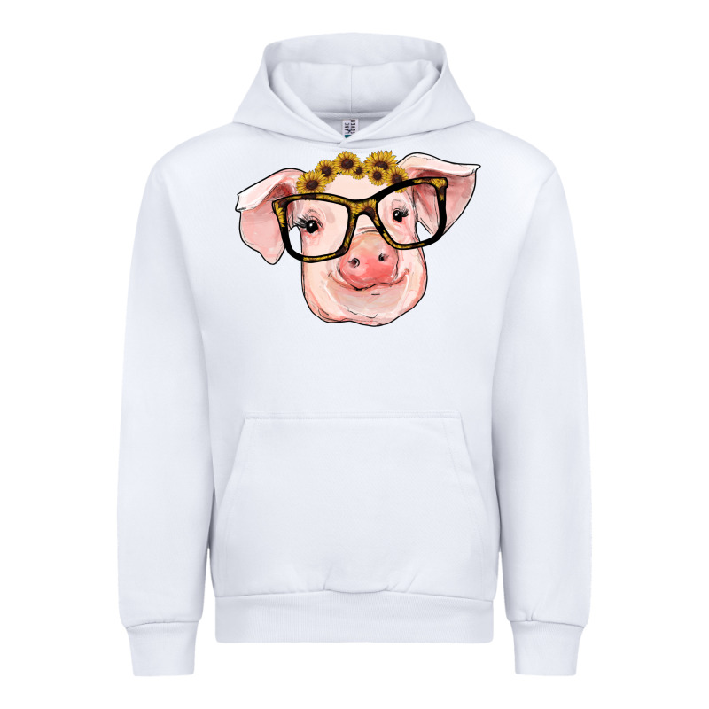 Sunflowers With Pig Urban Hoodie by RanaPortraitStore | Teevron