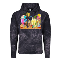 Cloud Black summer drinks coffee cups Vintage Hoodie - texasbilliewilder