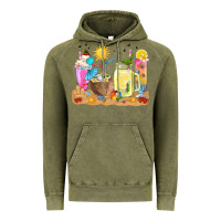 Summer Drinks Coffee Cups Vintage Hoodie | Teevron