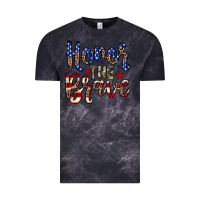 Cloud Black Honor the brave Vintage Tee - Neo Western