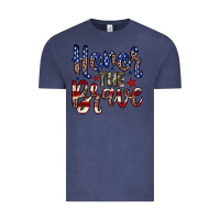 Vintage Denim Honor the brave Vintage Tee - Neo Western