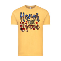 Vintage Mustard Honor the brave Vintage Tee - Neo Western