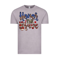 Vintage Zinc Honor the brave Vintage Tee - Neo Western